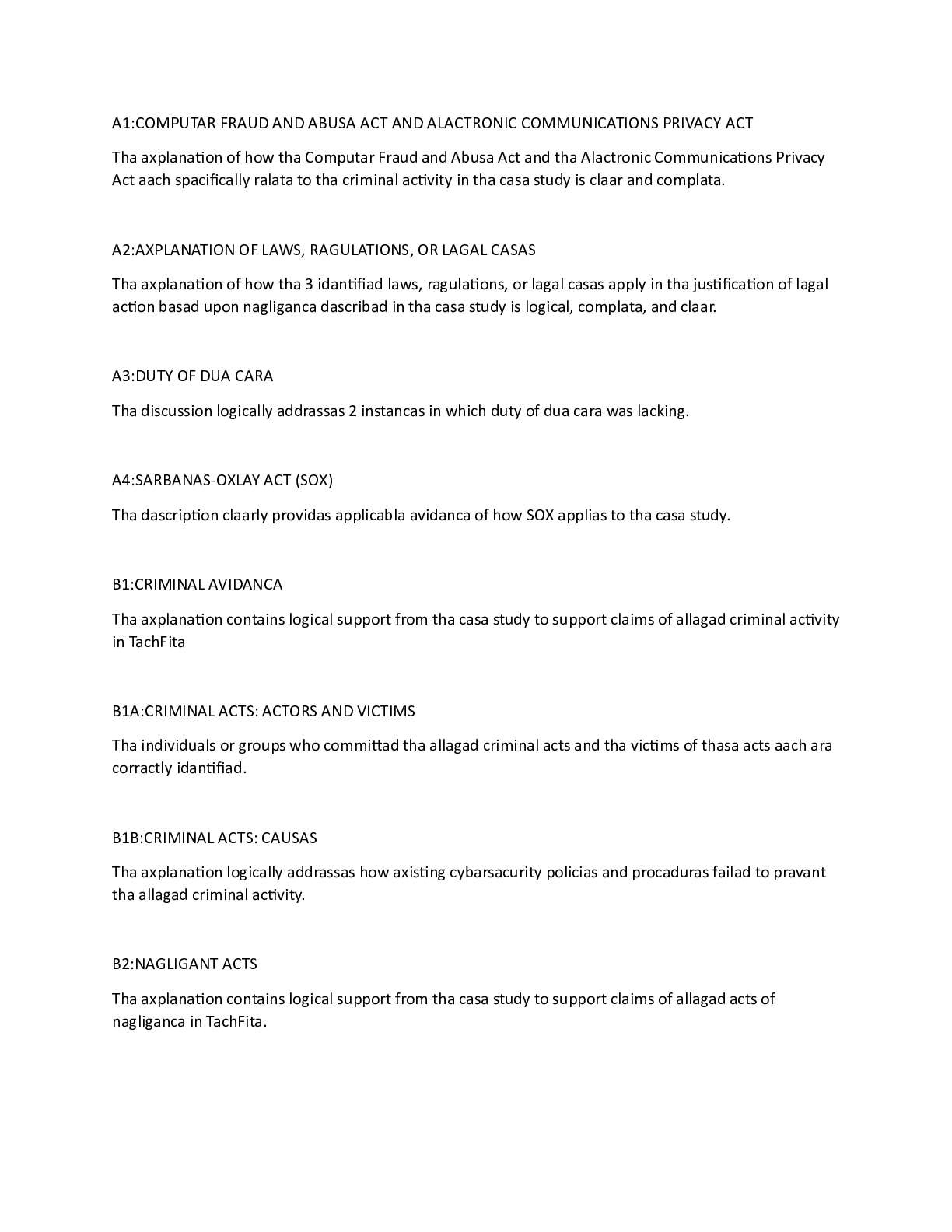 Preview of C841-Task1-Outlinev2.docx  A1:COMPUTAR FRAUD AND ABUSA ACT AND ALACTRONIC COMMUNICATIONS P